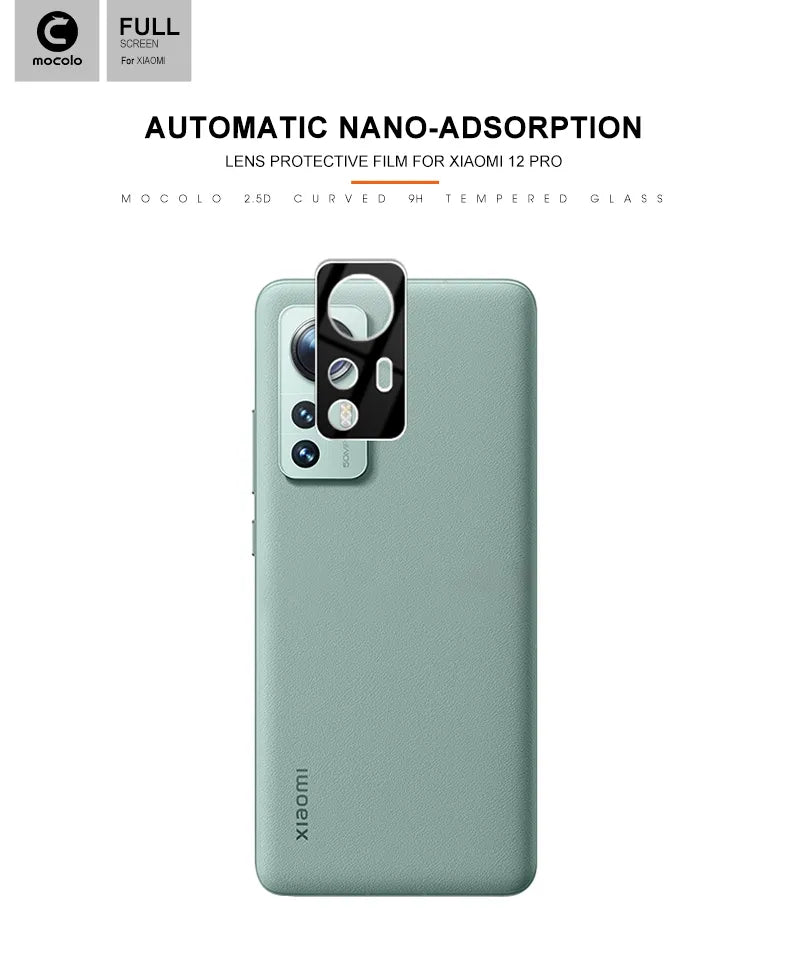 Mocolo Silk Camera Lens Glass - Apsauginis stiklas Xiaomi 12 Pro kameros objektyvui
