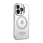 Guess Metal Outline MagSafe - dėklas iPhone 14 Pro (skaidrus)
