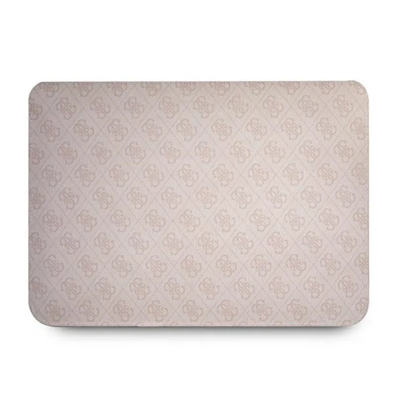 Guess 4G Big Metal Logo kompiuterio dėklas - 13" nešiojamojo kompiuterio krepšys (rožinis)
