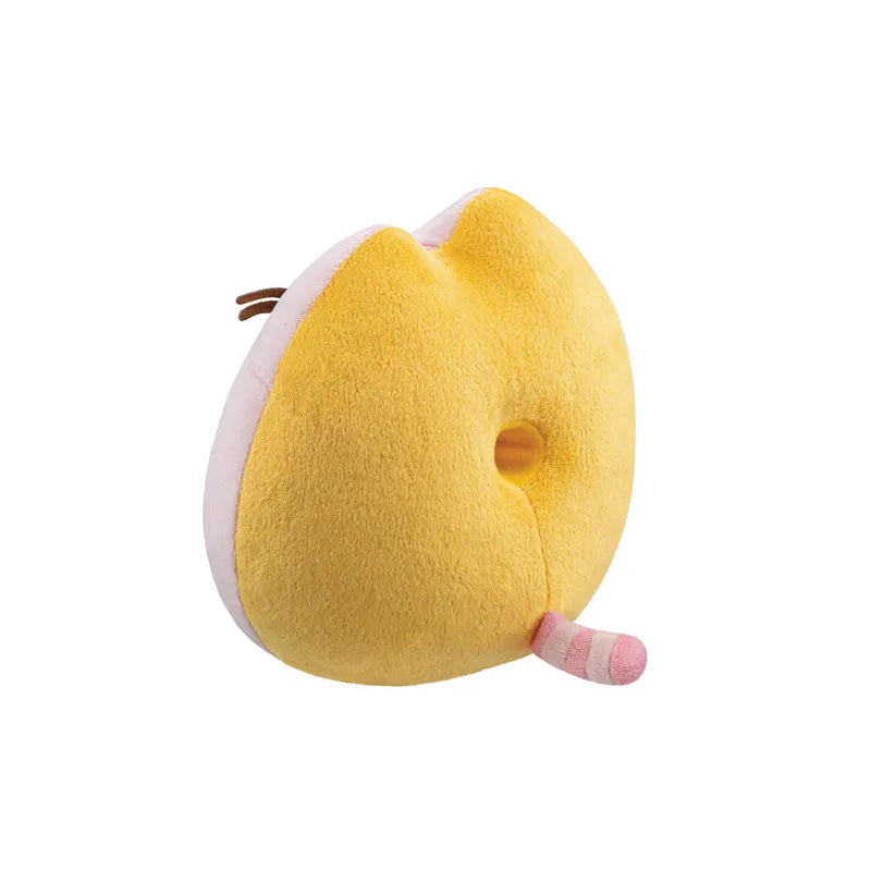 Pusheen – Pliušinė spurgos formos pagalvėlė, 14 cm (rožinė)
