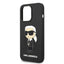 Karl Lagerfeld Silicone NFT Ikonik MagSafe - dėklas iPhone 14 Pro (juodas)