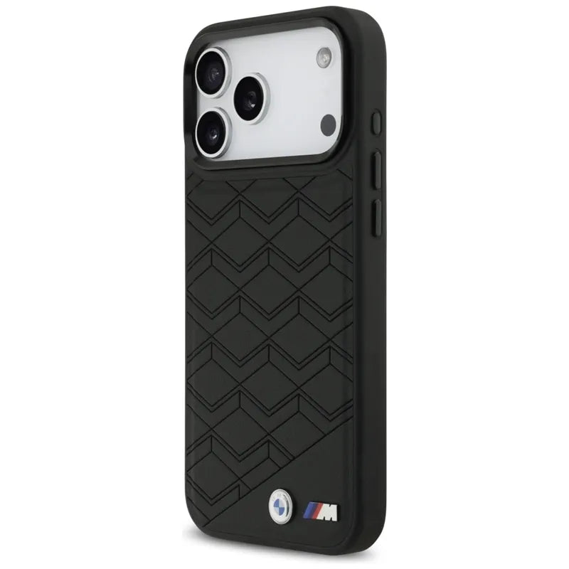 BMW M Shape Logo MagSafe – dėklas iPhone 17 Pro Max (juodas)
