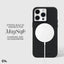 Case-Mate Silicone MagSafe – Dėklas iPhone 15 Pro Max (juodas)
