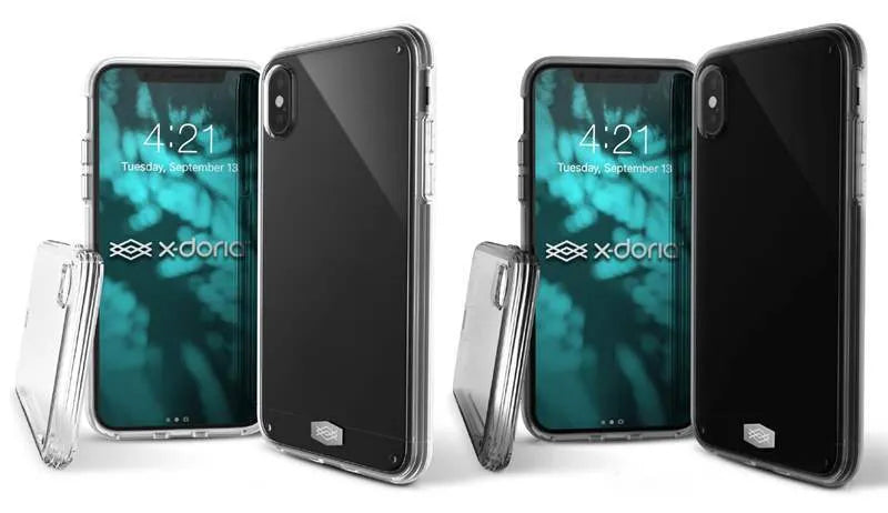 X-Doria ClearVue – Dėklas iPhone Xs Max telefonui (skaidrus)