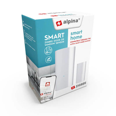 Alpina - Išmanusis langų atidarymo jutiklis iš „Zigbee“ tinklo