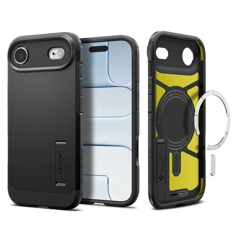 Spigen Tough Armor T Mag MagSafe - dėklas iPhone Air (juodas)