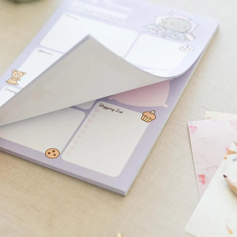 Pusheen – „Moments“ kolekcijos kasdienis planuoklis, 54 puslapiai, A5