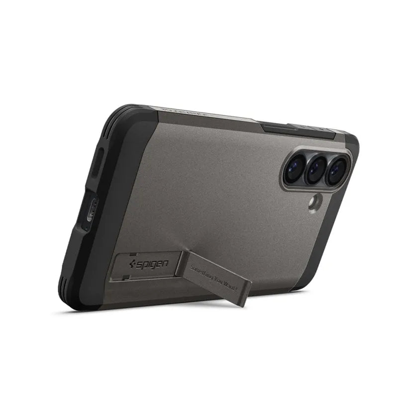 Spigen Tough Armor MagSafe – dėklas Samsung Galaxy S26+ (Gunmetal)