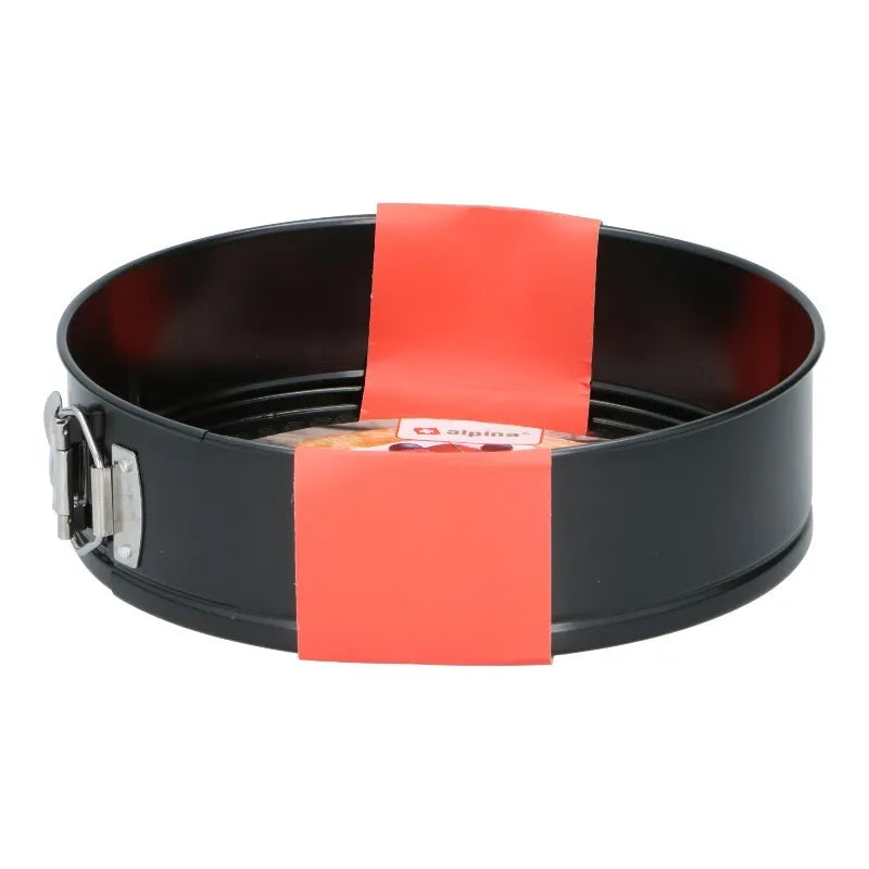 Alpina – Apvali kepimo forma / pyrago forma su nepridegančia danga 24x7 cm (juoda)
