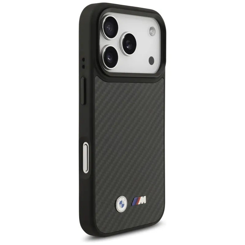 BMW M Kevlar Matt MagSafe – dėklas, skirtas iPhone 17 Pro (juodas)