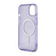 Guess Glitter Gold MagSafe – dėklas iPhone 14 Plus (violetinis)