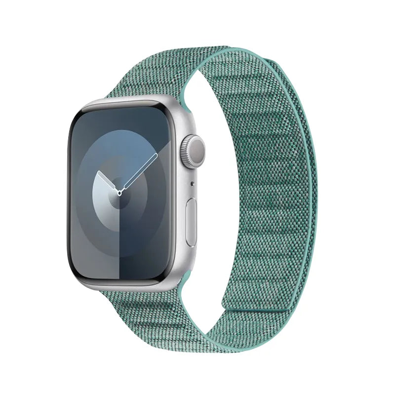 Crong Melange – magnetinis dirželis Apple Watch 38/40/41/42 mm (turkio spalvos melanžas)