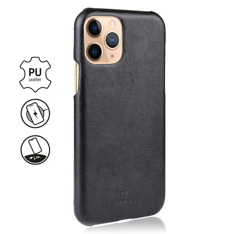 „Crong Essential Cover“ – „iPhone 11 Pro“ dėklas (juodas)