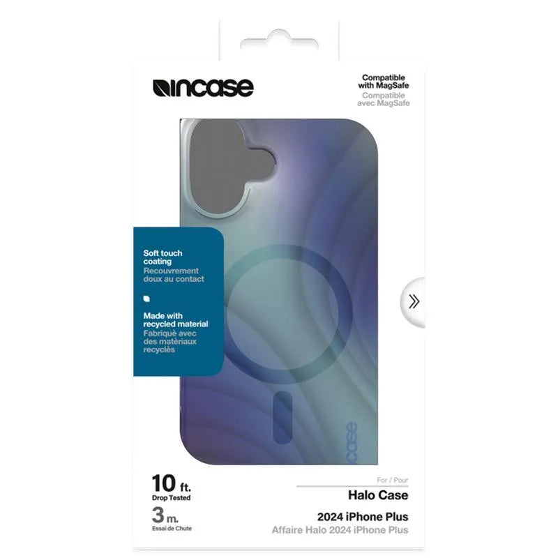 Incase Halo Case MagSafe – dėklas iPhone 16 Plus (Tidal Ocean)