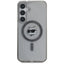 Karl Lagerfeld Button Choupette Head Printed Logo MagSafe – dėklas Samsung Galaxy S25 (juodas)
