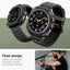 Spigen Liquid Air – dėklas Samsung Galaxy Watch 8 Classic 46 mm (matinė juoda)