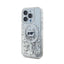 Karl Lagerfeld Liquid Glitter Choupette Head MagSafe - iPhone 14 Pro dėklas (skaidrus)