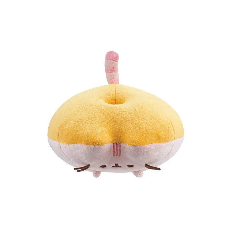 Pusheen – Pliušinė spurgos formos pagalvėlė, 14 cm (rožinė)