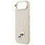 Karl Lagerfeld Karl & Choupette Pins MagSafe – Dėklas iPhone Air (smėlio spalvos)