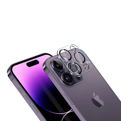 Crong Lens Shield – stiklas iPhone 14 Pro / iPhone 14 Pro Max kamerai ir lęšiams