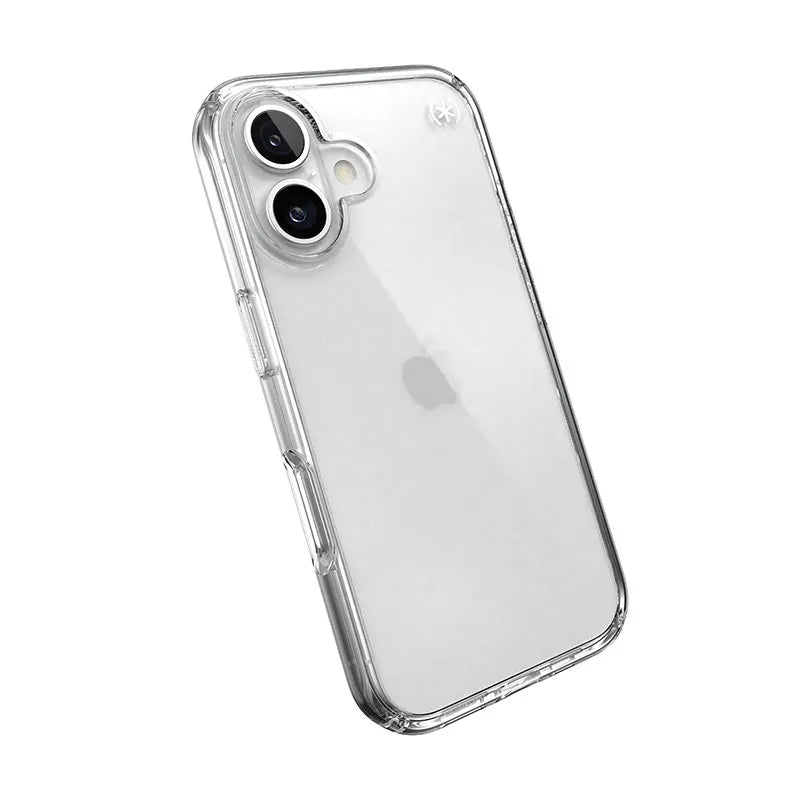 Speck Presidio Perfect-Clear – dėklas iPhone 16 (skaidrus)