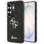 „Guess Fixed Glitter Big 4G Metal Logo“ – Samsung Galaxy S26 Ultra dėklas (juodas)