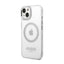 Guess Metal Outline MagSafe – Dėklas iPhone 14 (Skaidrus)