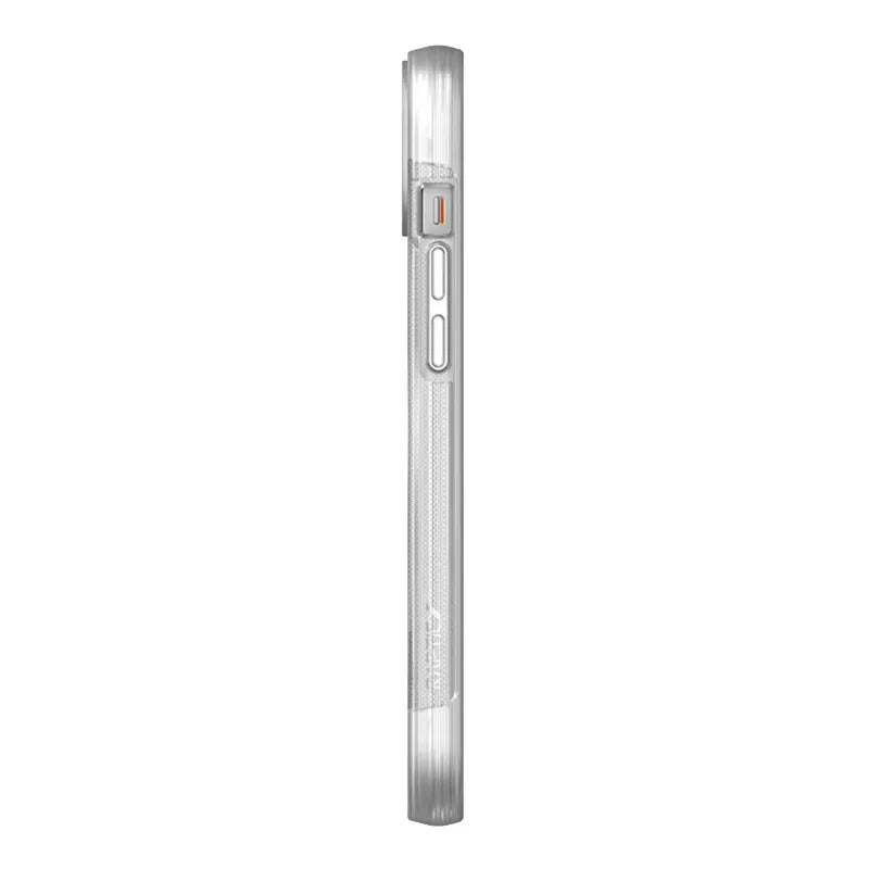 X-Doria Raptic Clutch – biologiškai skaidus dėklas, skirtas iPhone 14 Plus (išbandytas kritimas iš 3 m aukščio) (Skaidrus)