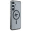 Karl Lagerfeld Button Choupette Head Printed Logo MagSafe – dėklas Samsung Galaxy S25 (juodas)
