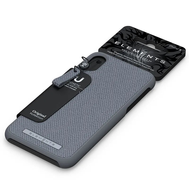 Nordic Elements Original Idun – dėklas iPhone Xs Max (Mid Grey)