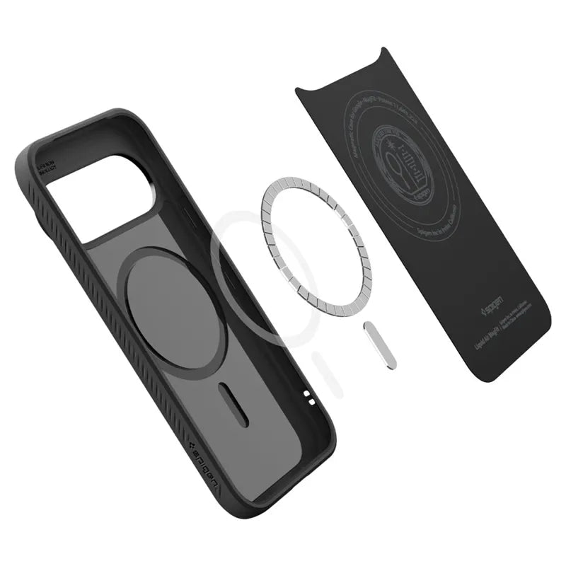 Spigen Liquid Air Mag MagSafe – dėklas Google Pixel 11 Pro XL (Matte Black)