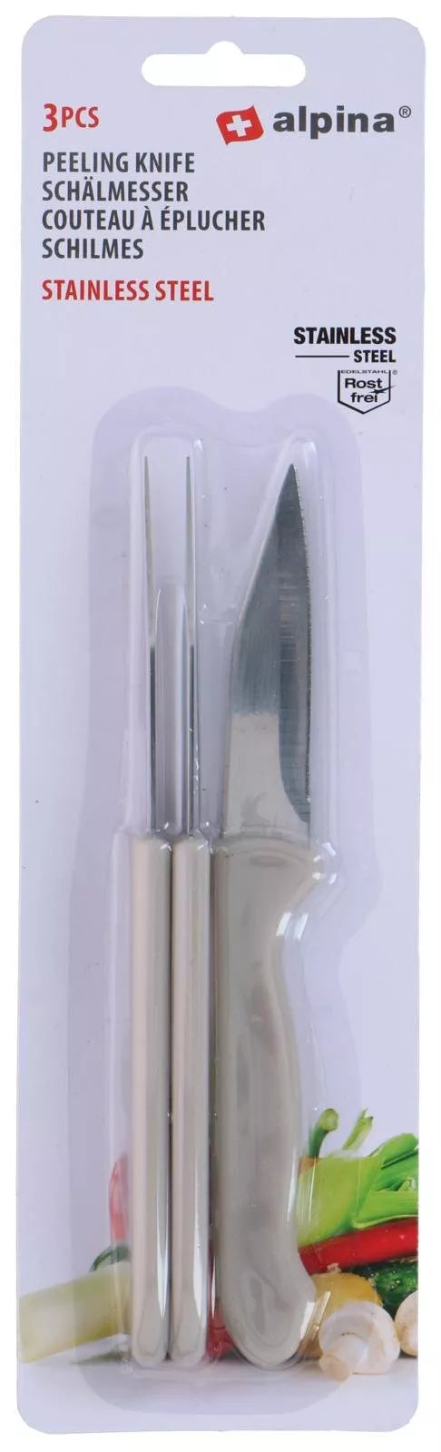 ALPINA skutimo peilių rinkinys, 3 vnt., 18 cm 871125255268