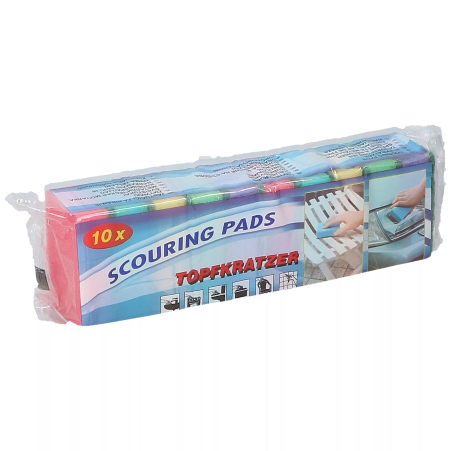 Lifetime šveitimo kempinės, 9 × 6 × 3 cm, 10 vnt. 871125281182