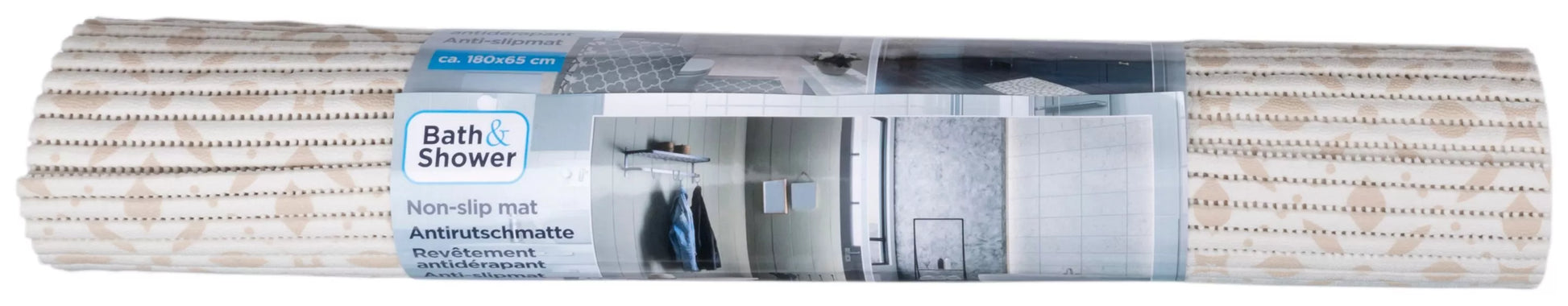 LIFETIME neslystantis vonios kilimėlis, 65 × 180 cm, įvairių spalvų, 871125217678