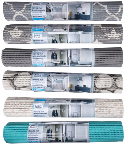 LIFETIME neslystantis vonios kilimėlis, 65 × 180 cm, įvairių spalvų, 871125217678