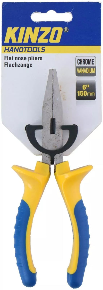 KINZO plokščianosės replės 150 mm 871125272095