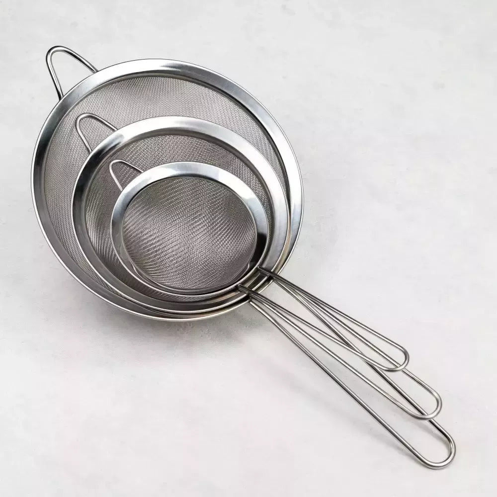 Kinghoff sietelių rinkinys, plienas, Ø10/14/18 cm KH-3412