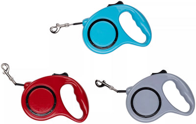 PET TREATMENT ištraukiamas pavadėlis šuniui, 5 m, įvairių spalvų, 871125224285