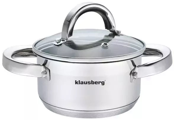 Klausberg nerūdijančio plieno puodas, 0,5 l, Ø12 cm KB-7120
