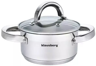 Klausberg nerūdijančio plieno puodas, 0,5 l, Ø12 cm KB-7120