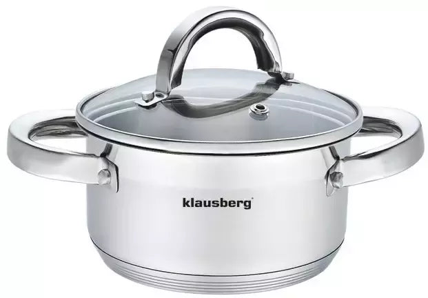 Klausberg nerūdijančio plieno puodas, 1 l, Ø14 cm KB-7121