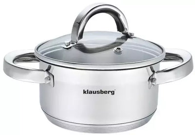 Klausberg nerūdijančio plieno puodas, 1 l, Ø14 cm KB-7121