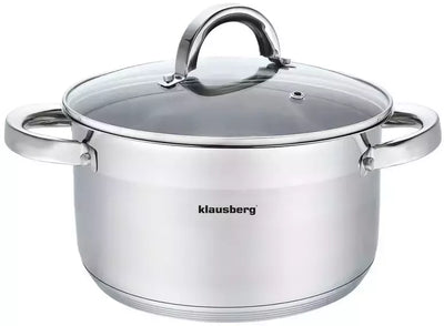 Klausberg nerūdijančio plieno puodas, 4,6 l, Ø22 cm KB-7125