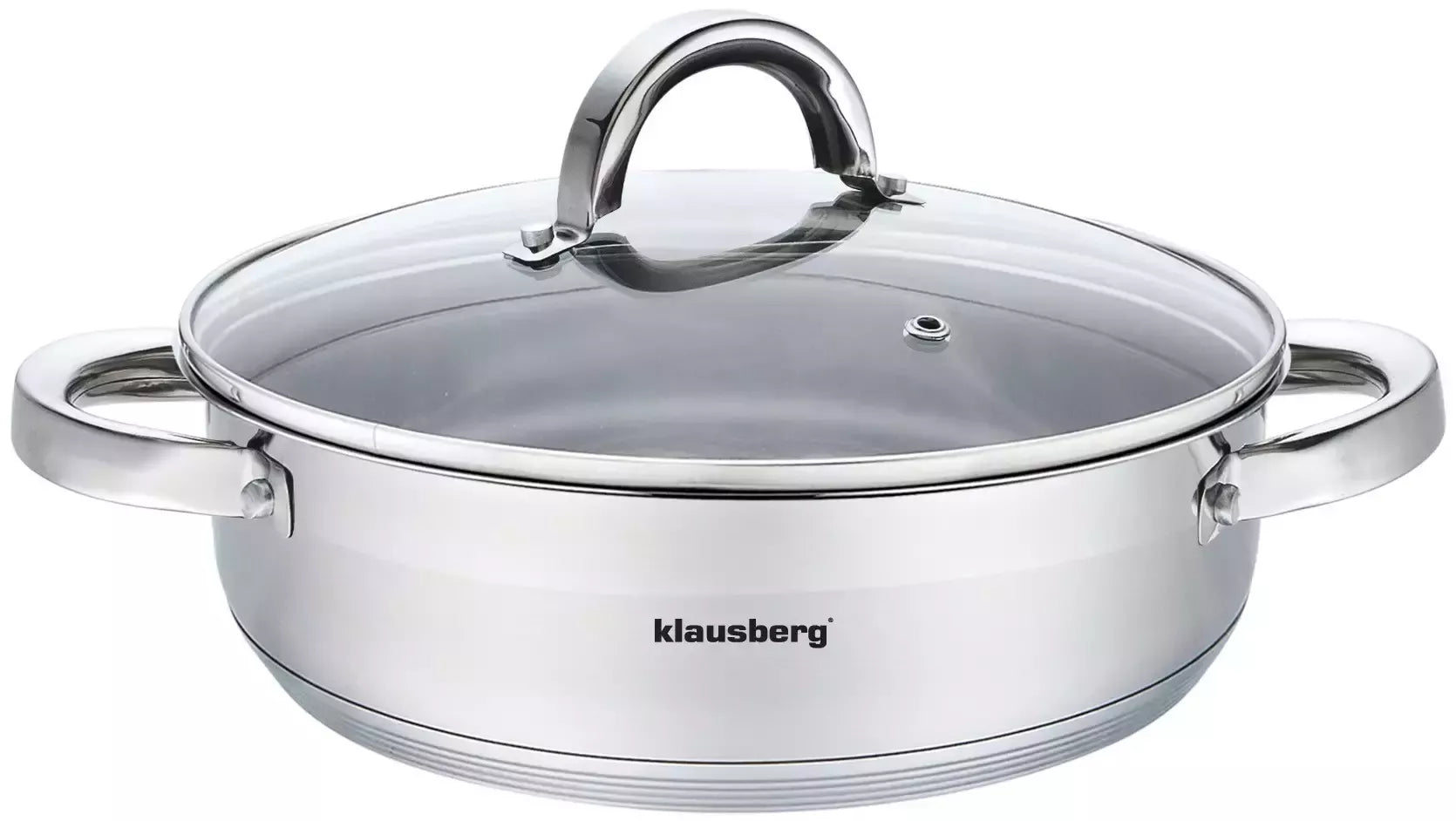 Klausberg nerūdijančio plieno puodas, 3,5 l, Ø24 cm KB-7172