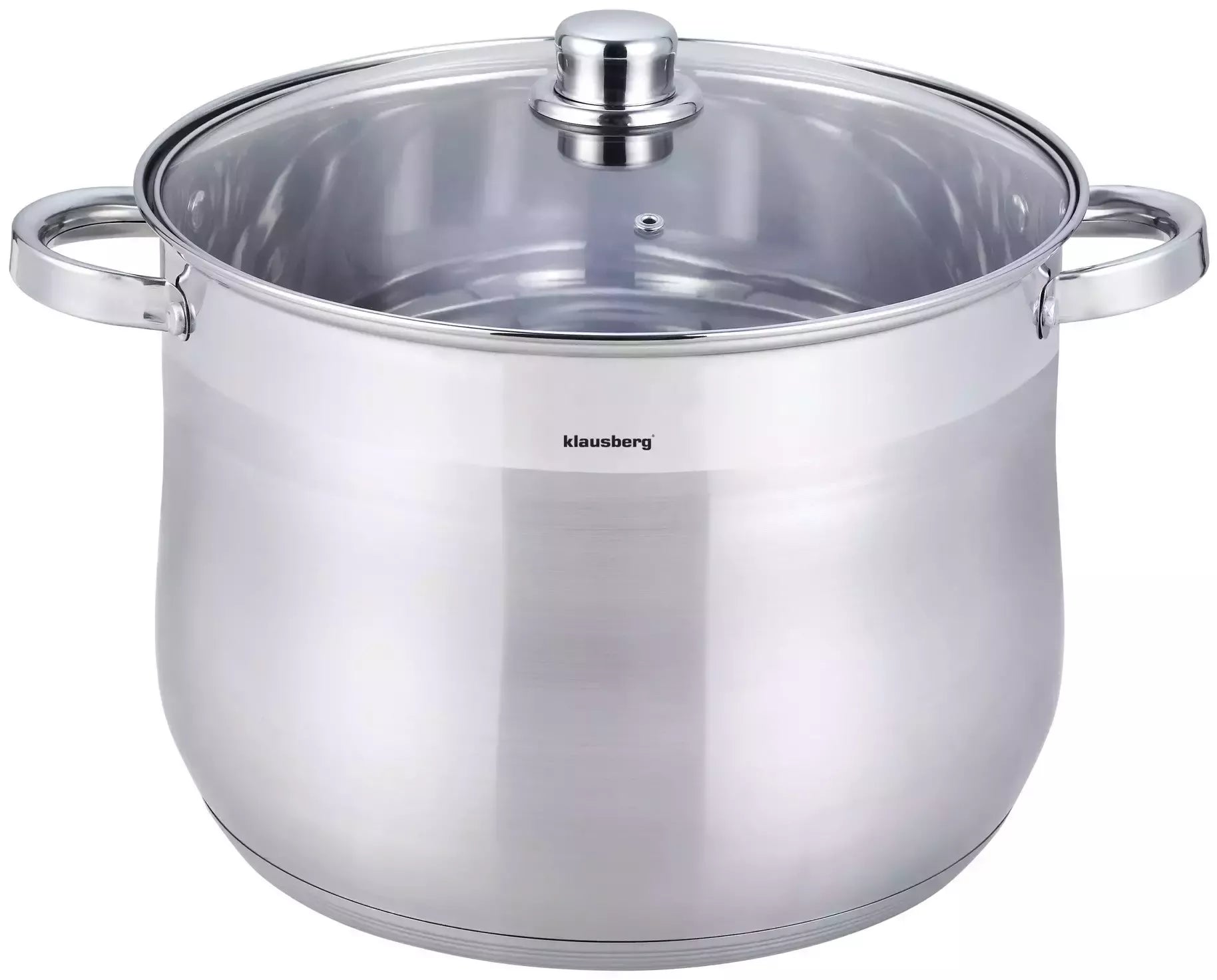 Klausberg plieninis puodas Ø30 cm 16 l KB-7166
