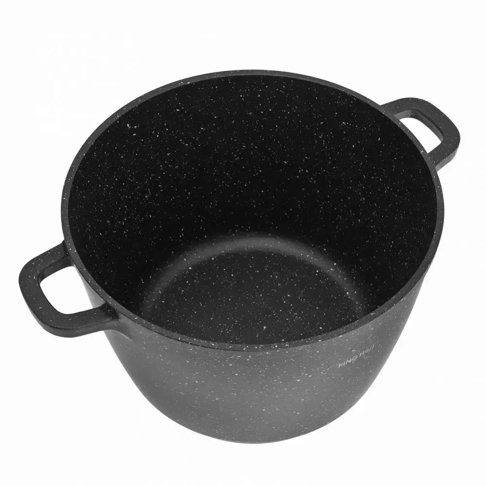 KINGHoff marmurinis puodas su dangčiu, 6,2 l, Ø24 cm KH-1598