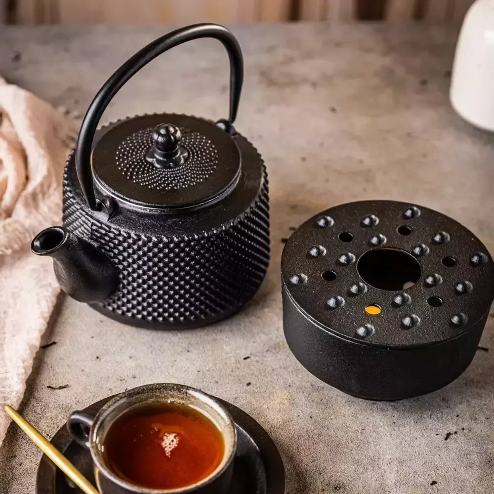 Kinghoff ketaus arbatinukas su filtru ir šildytuvu 0,8 l KH-1847