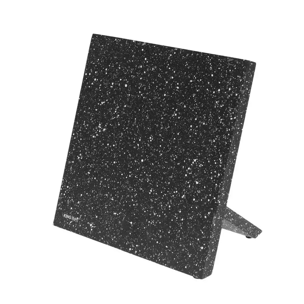 Kinghoff magnetinis peilių laikiklis juodas marmuro efekto KH-1560
