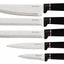 Klausberg virtuvinių peilių ir pjaustymo lentelių rinkinys su stovu, 10 dalių, KB-7834