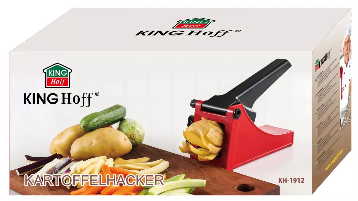 Kinghoff bulvių ir daržovių pjaustyklė, raudona KH-1912
